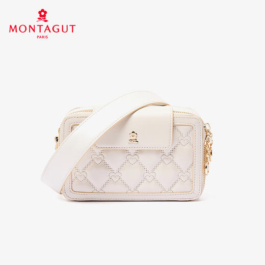 梦特娇法式时尚斜挎包通勤单肩羊皮女包 商品图2