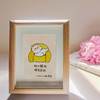小林漫画  7寸原木色小摆台   馈赠礼品 时光纪念  一个小小摆台相框承载着满满的心意 商品缩略图5