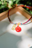 三生石·欢喜 朱砂平安扣五彩缕手链 商品缩略图0