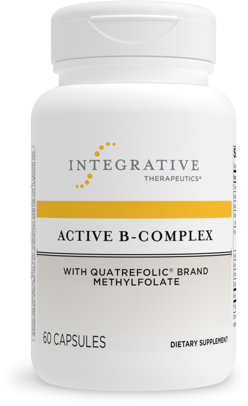 INTEGRATIVE 活性B族 活性叶酸 ACTIVE B-COMPLEX 60粒