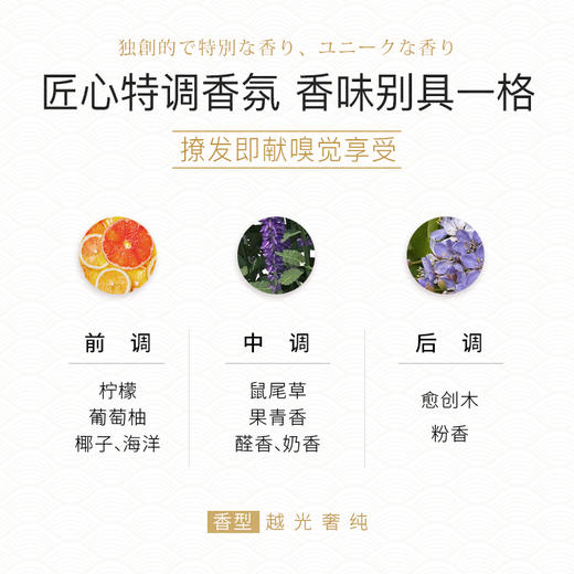 乌露米粹臻蕴香氛洗发露（洗护二合一）460ml 商品图4