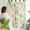 卢瓦尔河谷门帘隔断帘半帘家用免打孔洗手间厨房布帘夏季 商品缩略图0