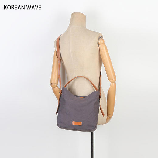 纯色百搭斜挎包 商品图2