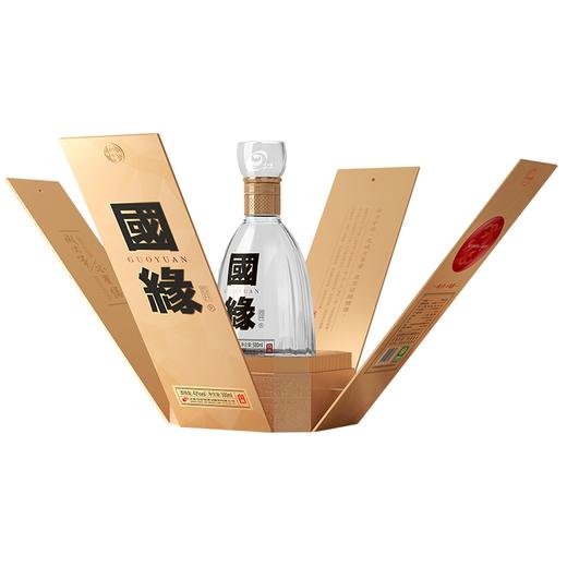 今世缘国缘  四开  42度  500ml 单瓶装 （五代） 商品图1