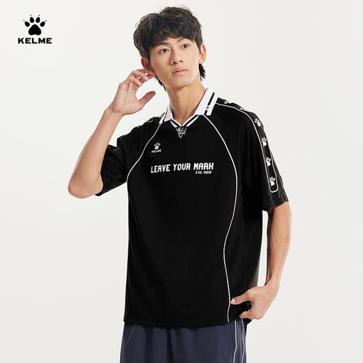 卡尔美新翻领短袖T恤 商品图5