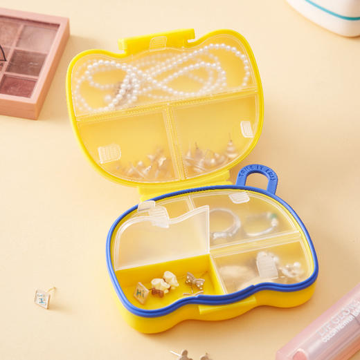 药盒便携可爱药品药片分装收纳盒随身旅行一日三餐密封提醒吃药小盒子 商品图3