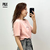 P&X设计师女装夏季短款休闲宽松圆领T恤 824202580 粉色 商品缩略图2