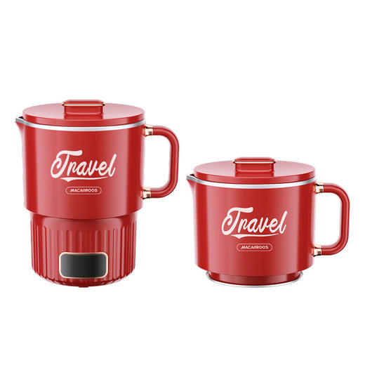 【小家电】迈卡罗MC-SH081电热水壶304不锈钢烧水壶户外旅游分体式便携水壶HF 商品图0