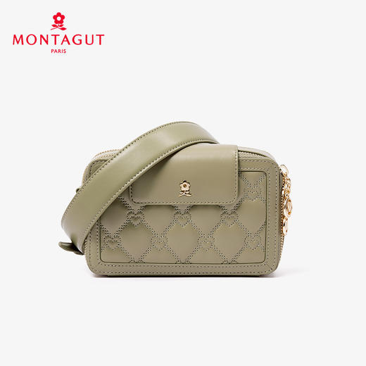 梦特娇法式时尚斜挎包通勤单肩羊皮女包 商品图7