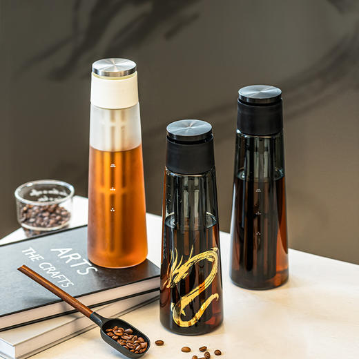 泰摩 冰锥冷泡瓶咖啡冷萃壶家用冷萃杯冰咖啡玻璃壶过滤冷泡茶壶 商品图8