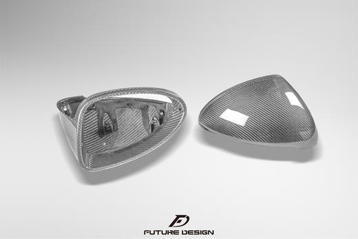 保时捷 卡宴 Cayenne 985.2 原车款不带辅助高品质碳纤维后视镜壳 商品图4