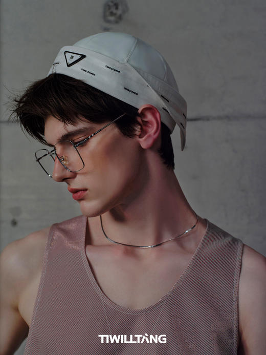 TIWILLTANG启世录“褶翼环迹”折边拼接水手帽设计感贝雷帽 商品图0