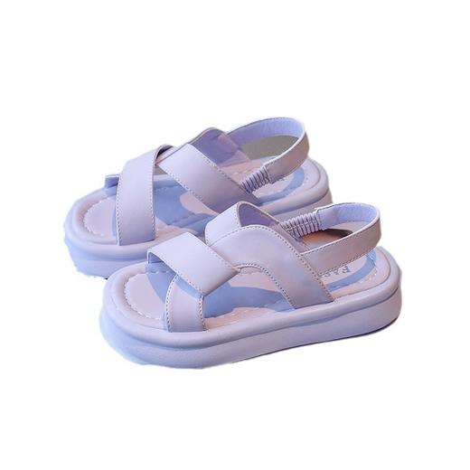 女童2024夏季新款凉鞋中大童软底防滑凉拖鞋休闲儿童复古沙滩鞋_ym 商品图4