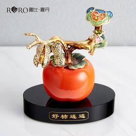 罗比罗丹 摆件（好柿连连）