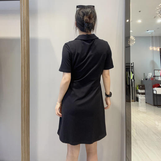 2-12GDPOLO领分割短袖连衣裙40410（黑） 夏季 142100100321 商品图3