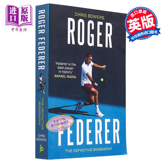 预售 【中商原版】罗杰 费德勒官方传记 Roger Federer The Definitive Biography 英文原版 Chris Bowers 商品图0