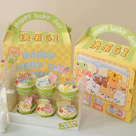 娃娃机纸杯蛋糕