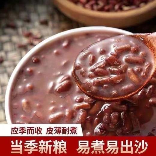 【买2送1，赤小豆500g】软糯香甜，豆粒饱满，当季新粮，易煮易出沙，真空包装红豆薏米茶原料五谷杂粮 商品图2