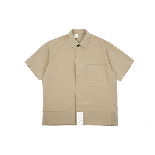 N.HOOLYWOOD HALF SLEEVE SHIRT 军事风支线抗皱廓形短袖衬衫 商品图4