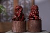 石狮°小叶紫檀拆房老料摆件 商品缩略图1