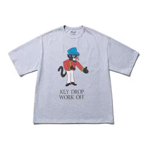 SUPERTOFU（SPTF)/CDT-SS24-T009/黑豹门童 手绘 欢迎休息 数码印花 短袖T恤 商品图4