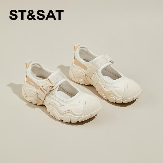 星期六时髦厚底运动透气玛丽珍SSC1111654 商品图3