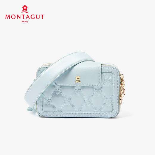 梦特娇法式时尚斜挎包通勤单肩羊皮女包 商品图3