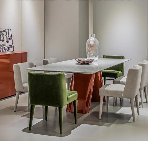 艾瑞卡 餐桌 | 台面大理石材质可选，详询客服 商品图1