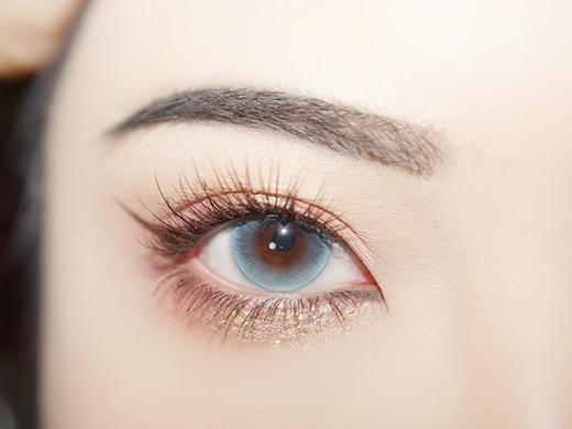 yukicon 清凉蓝水晶 日抛 十片 14.5mm 参考着色13.9mm 基弧8.7 含水55% 新锐国货 商品图5