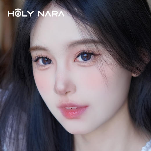 【日抛】Holy Nara 奔赴自然 黑/灰 直径：14.1mm  含水量38%（日抛10片/盒 不同度数请拍两盒） 商品图3