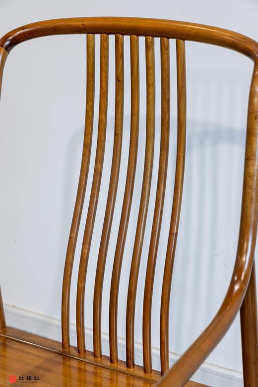 红桥红  家具严选  金丝楠木（小叶桢楠）【楠木 嘉选梳背椅】 商品图2