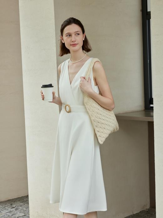 亚麻混纺连衣裙FCE2DRS173 商品图11