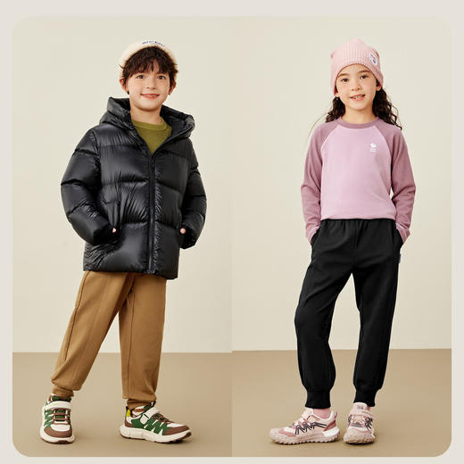 【蹦蹦裤】迷你巴拉男童女童新款裤子秋可调节宽松长裤 商品图2