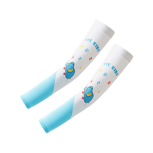 VVC KIDS系列动物园防晒冰袖活力鳄（绿/粉/灰/蓝）VCS4S256 商品图6
