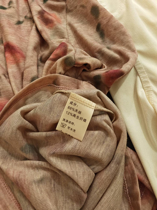 渲染天丝玫瑰花T 商品图4