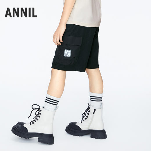 男童记忆棉弹弹中裤新款安奈儿童装实体店同款AB426617 商品图2