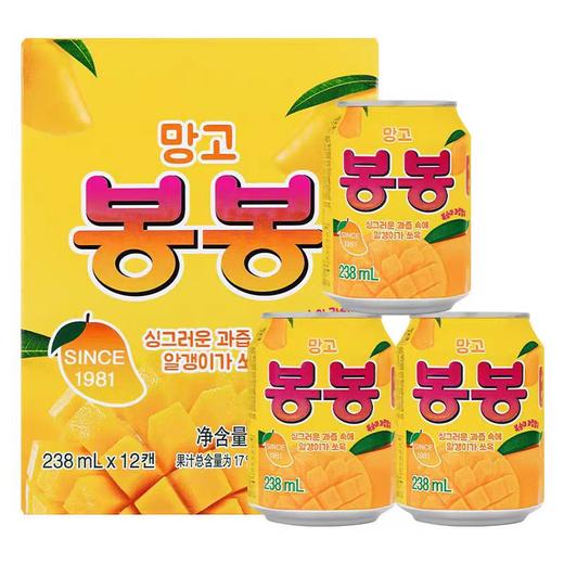 [곽]해태 망고(캔)238ml*12개입 商品图0