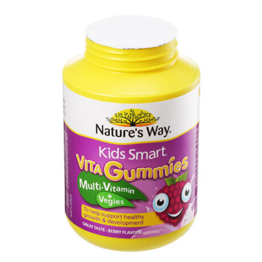 澳洲 佳思敏（Nature's Way）复合维生素+复合蔬菜软糖 60粒，适合2岁以上儿童 商品图3