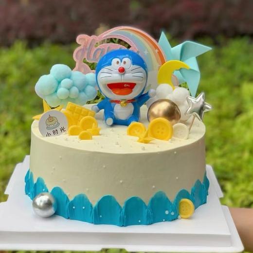 【聪明的机器猫卡通蛋糕8选1】 商品图0