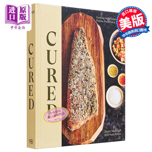 【中商原版】 腌制 用发酵罐 泡菜 蜜饯等烹饪 Cured  英文原版 Steve McHugh 美食 烹饪艺术 饮食文化 食谱 商品图0