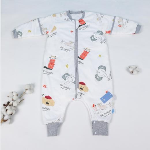 贝彤针织棉5A抗菌睡袋夹棉款40*90cm24sp（两款可选） 商品图5