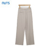 NUTS春秋款纯色宽松显瘦百搭气质休闲长裤女221073109B 商品缩略图1