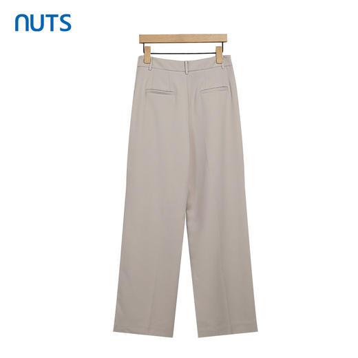 NUTS春秋款纯色宽松显瘦百搭气质休闲长裤女221073109B 商品图1