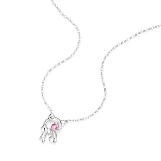 卡蒂罗/KADER 甜心小猫项链 925银萌趣小猫头可爱童话风设计可调节锁骨链 甜美少女元气款配饰 闺蜜款礼物礼盒装 商品图6