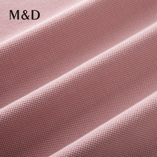 【名盾】小米格肌理提花POLO衫，时尚有型，亲肤透气M0BL22651B 商品图3