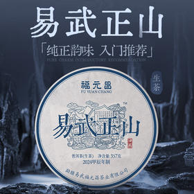 陈升福元昌 2024年易武正山357g(生茶）