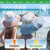 KK树亲子款防晒帽儿童遮阳帽户外登山男童女孩宝宝帽子露营渔夫帽野原之旅亲子防晒帽 商品缩略图2