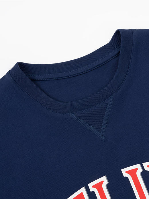 COCO ZONE"鲁比T"夏季宽松圆领字母短袖T恤休闲百搭上衣CC2B0859 商品图4