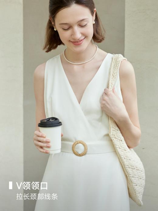 亚麻混纺连衣裙FCE2DRS173 商品图1