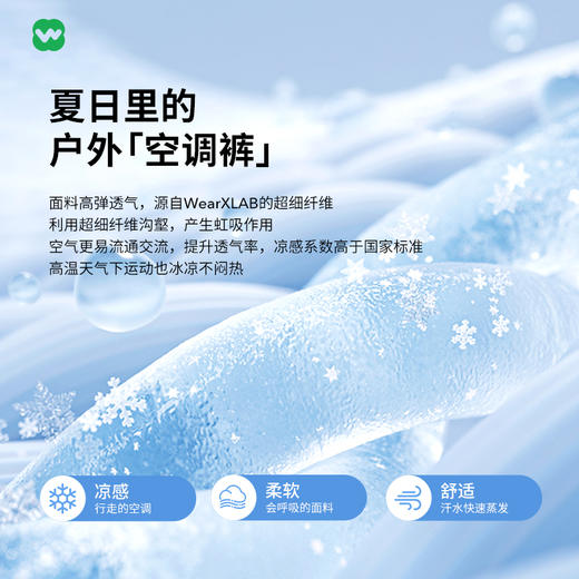 【历史卖爆*25w+】完型速干裤2.0户外休闲冰丝透气健身束脚裤防晒裤男女新款春夏季下单就送完型袜子一双 商品图3